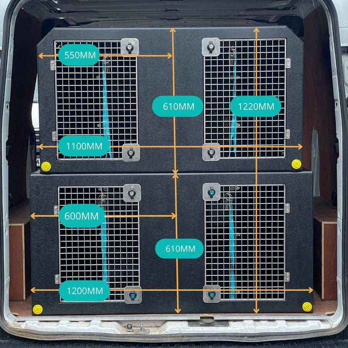 Double stack Dog Van Kit - DT VM1 DT Box DT BOXES