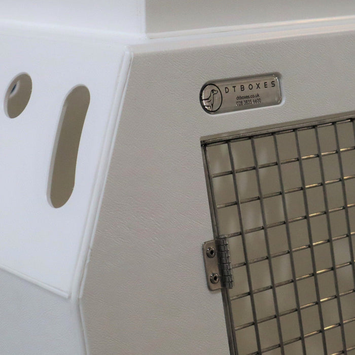 DT Box Dog Car Travel Crate - The DT 600 DT Box DT BOXES 600mm White No