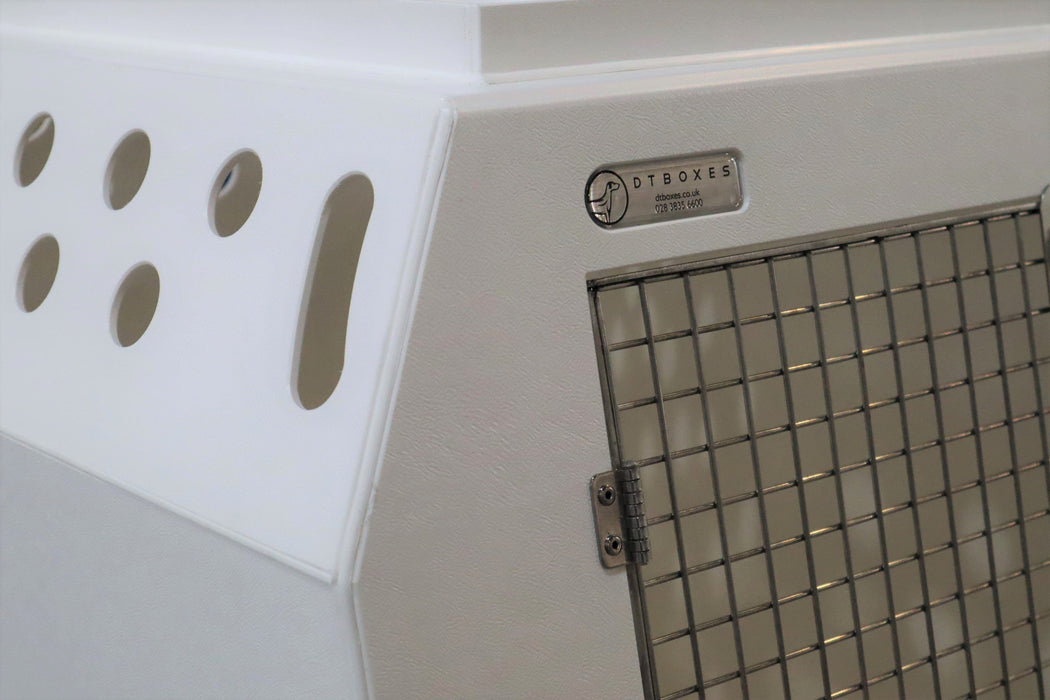 Jaguar E-PACE (2017 - Present) DT Box Dog Car Travel Crate- The DT 9 DT Box DT BOXES 500mm White No