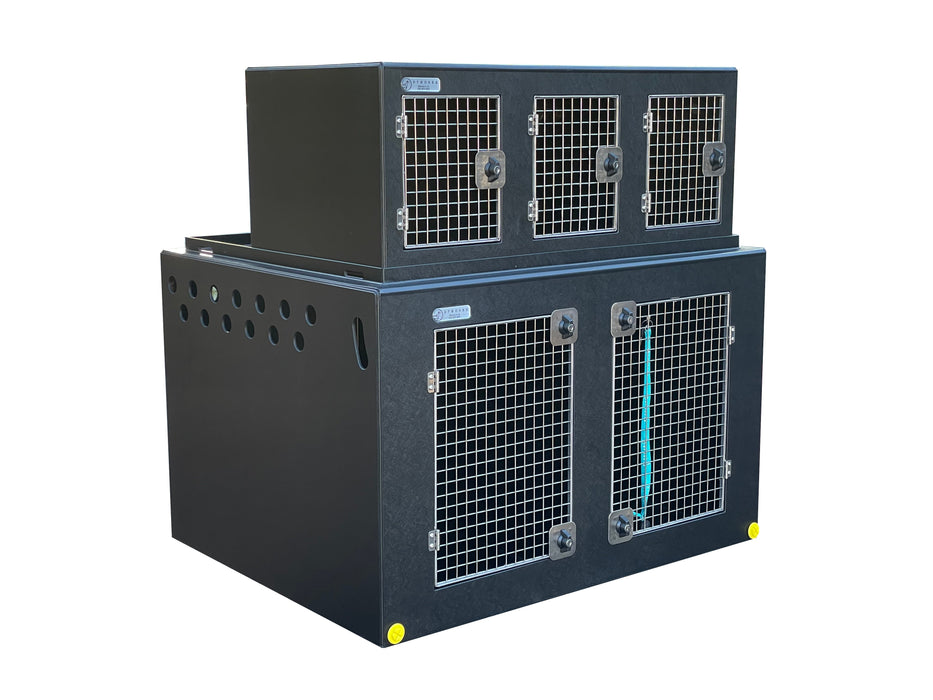 Terrier Box - 3 Compartment - DT Box Dog Car Travel Crate DT Box DT BOXES