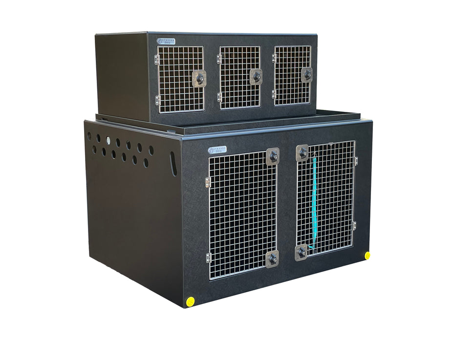 Terrier Box - 3 Compartment - DT Box Dog Car Travel Crate DT Box DT BOXES