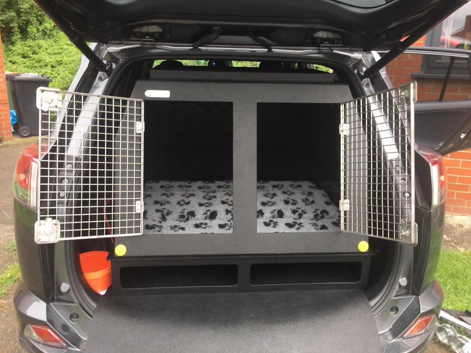 Toyota RAV4 Hybrid | 2015 - 2019 | DT Box Dog Car Travel Crate- DT 6 DT Box DT BOXES 940mm Black