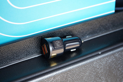 USB Car Charger Adaptor - Dual Port DT BOXES
