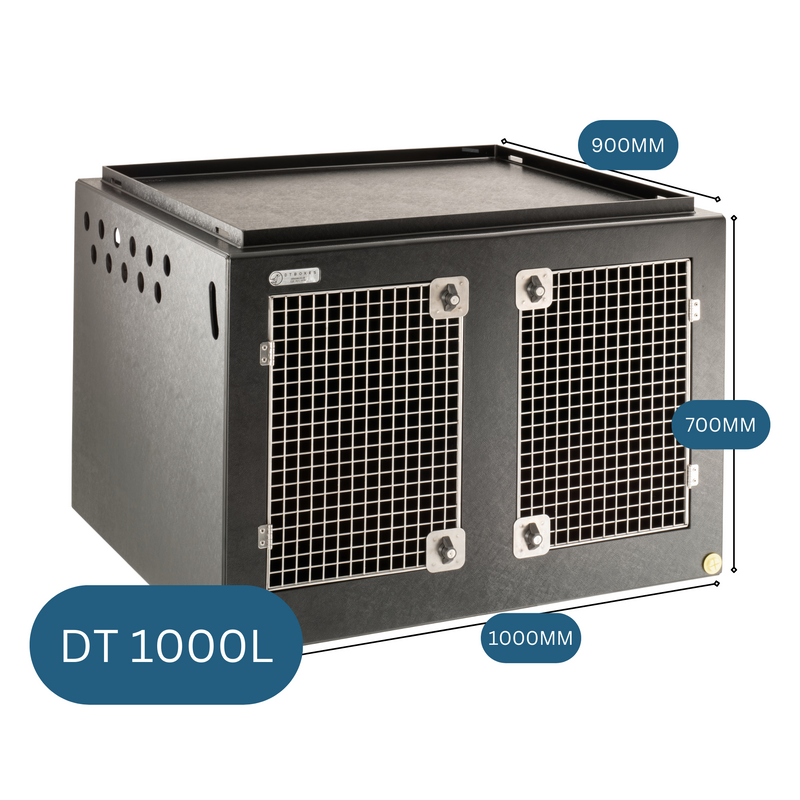 TOYOTA HILUX | ALL-YEARS | DOG PICKUP CRATES - DT BOXES