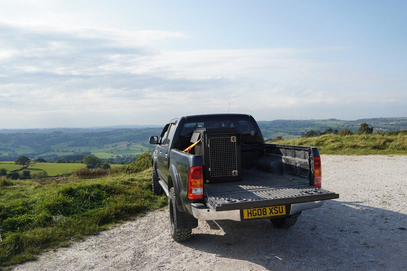 Dog Car Travel Crate for Pickups and Jeeps - DT 500 with All Weather Kit DT Box DT BOXES 