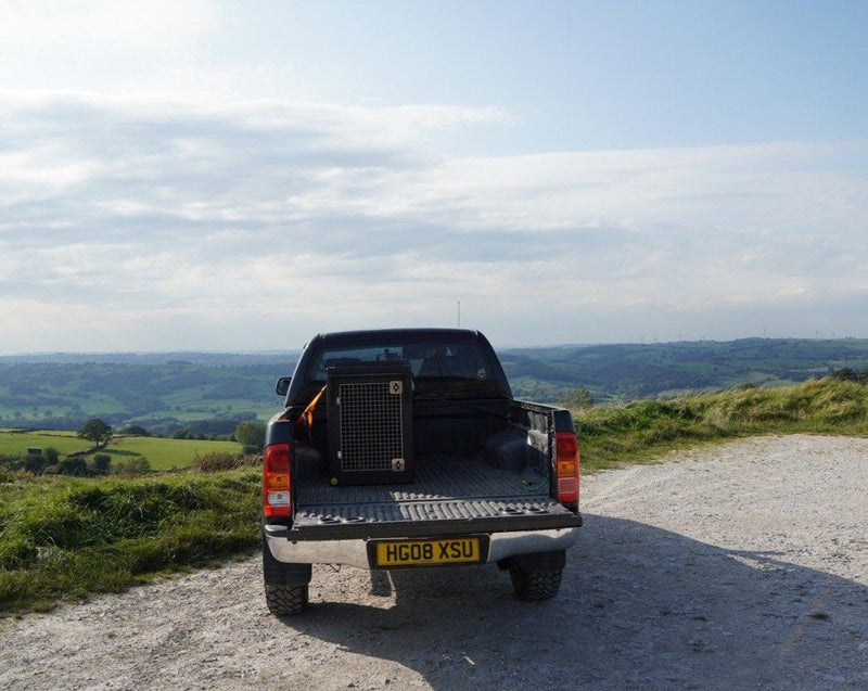 Dog Car Travel Crate for Pickups and Jeeps - DT 500 with All Weather Kit DT Box DT BOXES 
