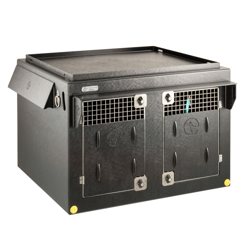 Dog Car Travel Crate- The DT 1000L - All Weather Kit DT Box DT BOXES 1000mm Black 