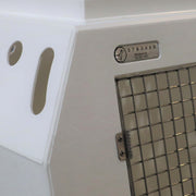 Hyundai I40 (2011 - 2019) DT Box Dog Car Travel Crate- The DT 4 DT Box DT BOXES 960mm White 