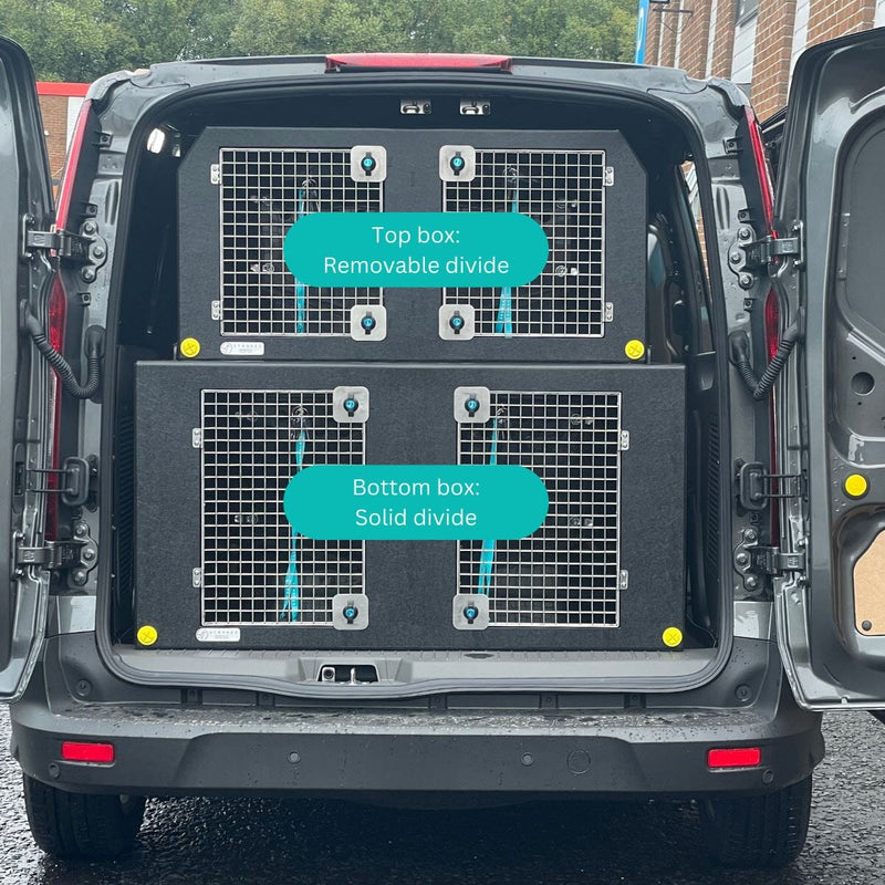 Nissan e-NV200 | 2014-Present | Double stack Dog Van Kit | DT VS1 DT Box DT BOXES 