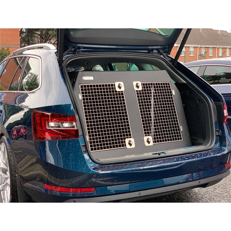 Skoda Superb Estate ( 2016 - 2020) Dog Car Travel Crate- The DT 11 DT Box DT BOXES 